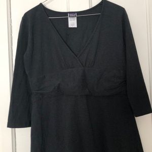 🌻Black cotton dress